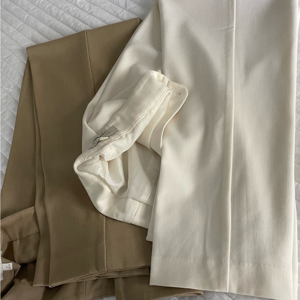Talbot Heritage side zip dress pants two pairs